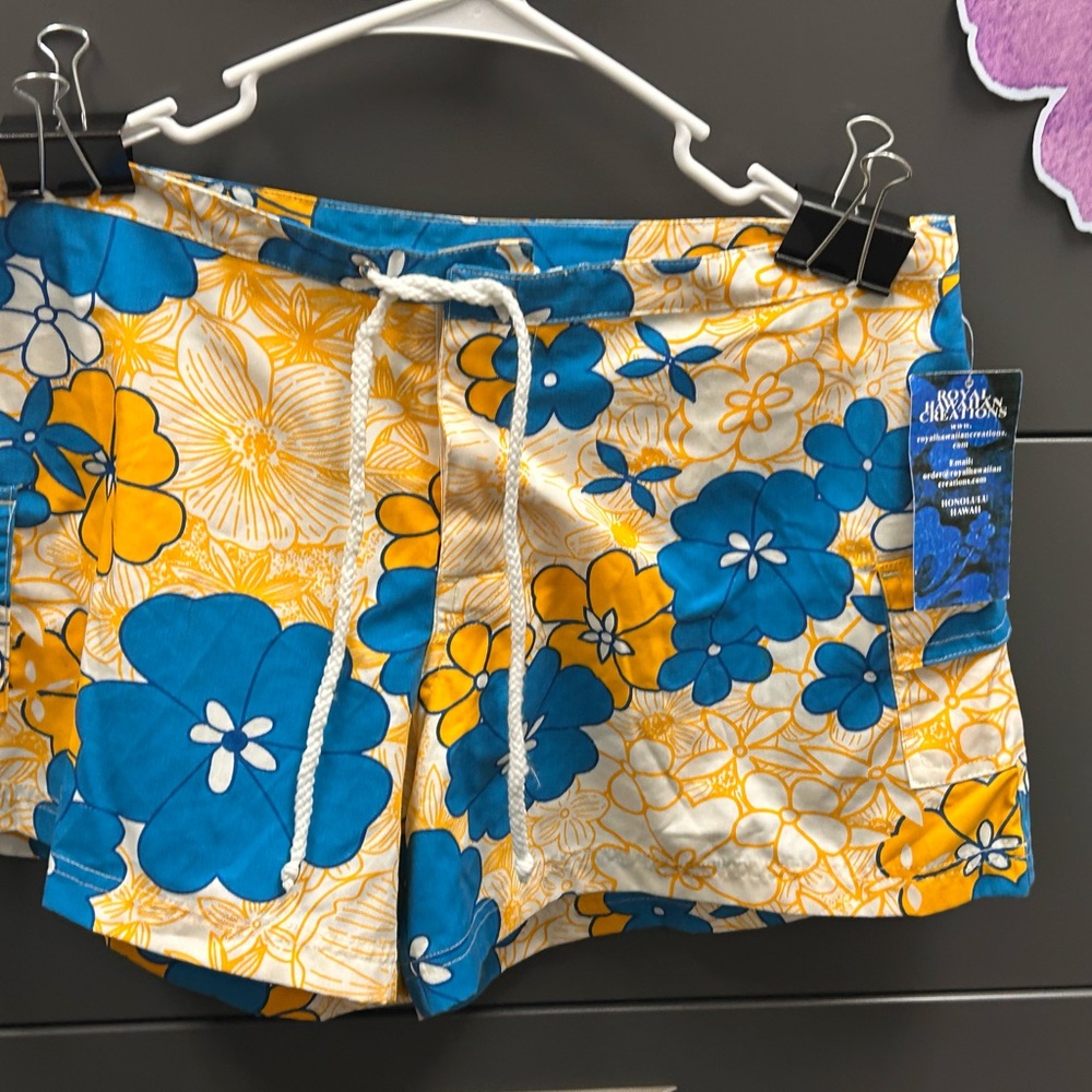 Vibrant Floral Shorts